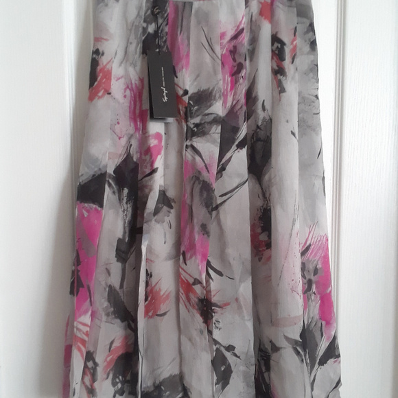 Spiegel 100% Silk Skirt Size 2 - Picture 3 of 5